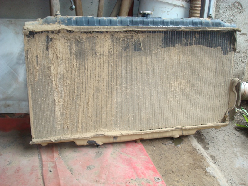 radiateur démonté coté pile