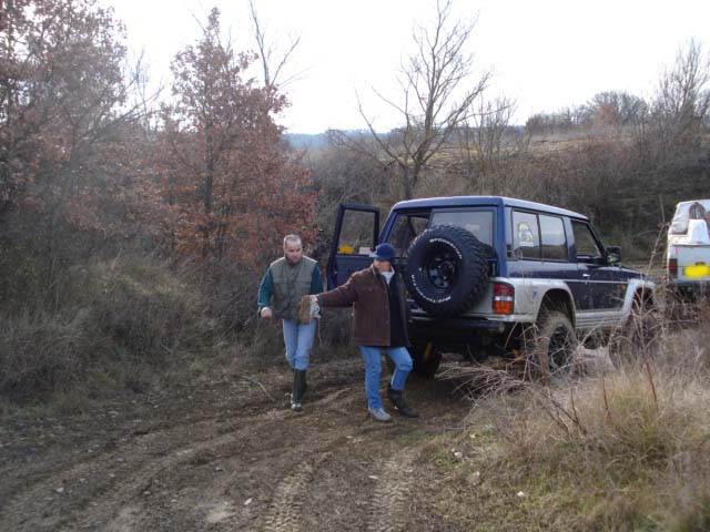 Et au vu du terrain, je décide de changer la monte .........